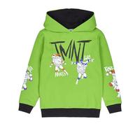 TEENAGE MUTANT NINJA Felpa con cappuccio con tartarughe | TMNT Felpa con cappuccio per ragazzi | Abbigliamento ufficiale Ninja Turtles Merchandise, Verde, 3-4 Years
