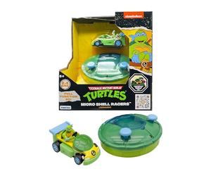 Teenage Mutant Ninja Tartarughe | Mutant Mayhem Classic Leonardo | TMNT Micro Shell Racer Età 3+ Regali & Giocattoli, 3"
