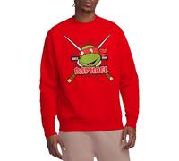 Teenage Mutant Ninja TMNT Raphael Since 1984 Crew Sweatshirt Pullover Unisex - Adulto (Pacco da 1)