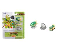 Teenage Mutant Ninja Turtles 1.65" 3-Pack Die-cast Cars, Toys for Kids and Adult