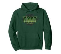 Teenage Mutant Ninja Turtles 1984 World Tour Logo Cartoon Felpa con Cappuccio