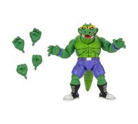 Teenage Mutant Ninja Turtles Action Figure Stump Wrestling Leatherhead 18cm NECA