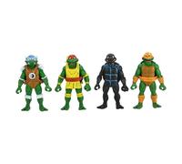 Stump Wresting Turtles Action Figure da 17,8 cm, Tartarughe Ninja Teenage Mutant (Archie Comics), 4 pezzi