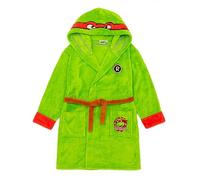 Teenage Mutant Ninja Turtles Boys Green Hooded Accappatoio | Trasformati in un eroe con questa vestaglia | Ideale per emozionanti notti di gioco e comfort | TMNT Vestaglia