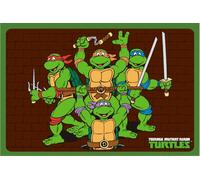 Teenage Mutant Ninja Turtles Buckle-Down Classic Group Pose/Brick Wall Placemat