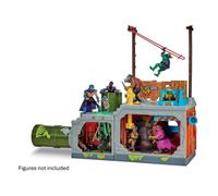 Playmates Teenage Mutant Ninja Turtles Mutant Module Exclusive Building Secret Sewer Lid Playset 30 Cm Multicolor Bambini