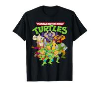 Teenage Mutant Ninja Turtles Character Crowd Maglietta