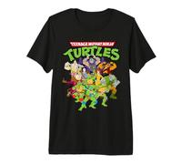 Teenage Mutant Ninja Turtles Character Crowd Maglietta Premium