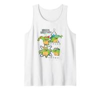 Teenage Mutant Ninja Turtles Christmas Green Greetings Canotta