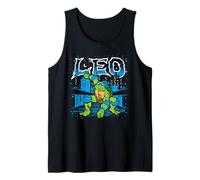 Teenage Mutant Ninja Turtles City Night Leo Cartoon Canotta