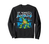 Teenage Mutant Ninja Turtles City Night Leo Cartoon Felpa