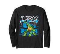 Teenage Mutant Ninja Turtles City Night Leo Cartoon Maglia a Manica