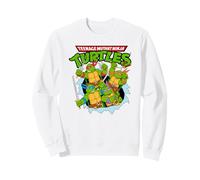 Teenage Mutant Ninja Turtles Classic 1987 Cartoon Group Felpa