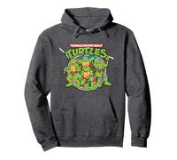 Teenage Mutant Ninja Turtles Classic Turtles Felpa con Cappuccio