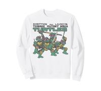 Teenage Mutant Ninja Turtles Comic Group And Logo Felpa