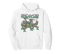 Teenage Mutant Ninja Turtles Comic Group And Logo Felpa con Cappuccio