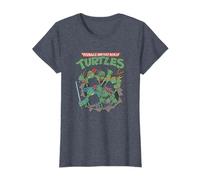 Teenage Mutant Ninja Turtles Distressed Poster Maglietta