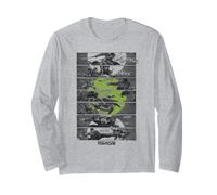 Teenage Mutant Ninja Turtles Fighting Panels Maglia a Manica