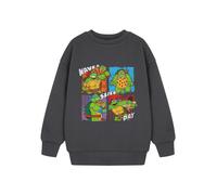 Teenage Mutant Ninja Turtles Grigio Have A Slice Day Felpa Ragazzi