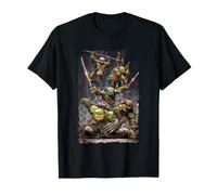 Teenage Mutant Ninja Turtles IDW Ready for Battle Cover Maglietta