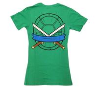 Teenage Mutant Ninja Turtles Leonardo Costume con Maschera Junior V Neck T-Shirt