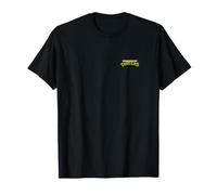 Teenage Mutant Ninja Turtles Logo & Bros Green Front Back Maglietta