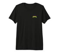 Teenage Mutant Ninja Turtles Logo & Bros Green Front Back Maglietta Premium