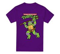 Teenage Mutant Ninja Turtles Maglietta Donatello Retrò Uomo (TV6673)