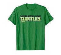 Teenage Mutant Ninja Turtles Modern Spraypaint Logo Cartoon Maglietta