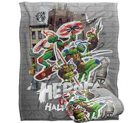 Teenage Mutant Ninja Turtles: Mutant Mayhem Heroes In A Half Shell Coperta super morbida al tatto setoso - 152 x 127 cm