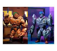 Teenage Mutant Ninja Turtles Neca Action Figure 2-Pack Tragg & Grannitor 18 cm