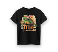 Teenage Mutant Ninja Turtles Nero Character T-shirt a maniche corte Ragazzi