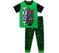 Teenage Mutant Ninja Turtles Pigiama | Pigiamone Ragazza | TMNT Pigiama Bambino Verde 5-6 Anni