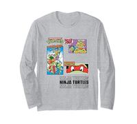 Teenage Mutant Ninja Turtles Pizza Time Comic Box Up Maglia a Manica