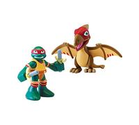 Teenage Mutant Ninja Turtles Pre-Cool Half Shell Heroes Raphael con Pteranodon Figure
