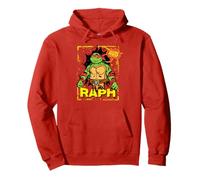 Teenage Mutant Ninja Turtles Raph Seeing Red Cartoon Felpa con Cappuccio