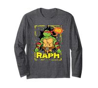Teenage Mutant Ninja Turtles Raph Seeing Red Cartoon Maglia a Manica