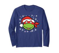 Teenage Mutant Ninja Turtles Raphael Christmas Hat Maglia a Manica