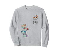 Teenage Mutant Ninja Turtles Rebel Skull Turtle Power Felpa