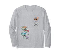Teenage Mutant Ninja Turtles Rebel Skull Turtle Power Maglia a Manica