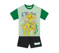 Teenage Mutant Ninja Turtles Set Maglietta E Pantaloncini | Pantaloncini E Maglietta Ragazza | Abbigliamento Tartarughe Ninja | Verde 12-13 anni