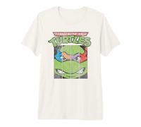 Teenage Mutant Ninja Turtles Split Faces Maglietta Premium