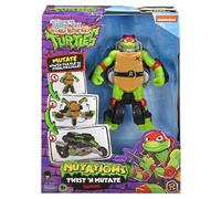 TEENAGE MUTANT NINJA Turtles Tales of Mutations Twist N Mutate Raphael. Trasforma da Action Figure a Veicolo Stealth