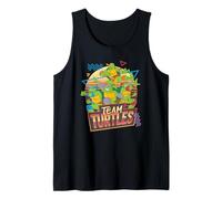 Teenage Mutant Ninja Turtles Team Turtles Retro Canotta