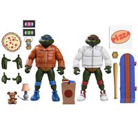 104915 TMNT CART PUNK LEO & PUNK RAPH 2PACK AF