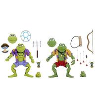 Neca Ninja Turtles Genshin And Rasputin Figure 18 Cm 2 Units Multicolor