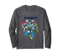 Teenage Mutant Ninja Turtles TMNT Color Burst Action Maglia a Manica