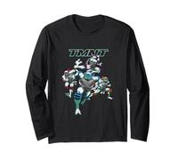 Teenage Mutant Ninja Turtles TMNT Heroes In A Half Shell Maglia a Manica