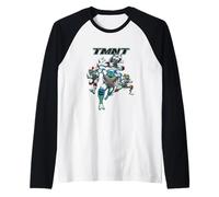 Teenage Mutant Ninja Turtles TMNT Heroes In A Half Shell Maglia con Maniche Raglan