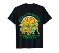 Teenage Mutant Ninja Turtles TMNT Pizza On Earth Maglietta